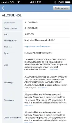 Pill Identifier and Drug List android App screenshot 10